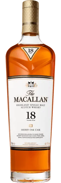 The Macallan Sherry Oak 18-Year-Old Single Malt Scotch (750ml) (